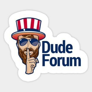 Dude Forum Sticker